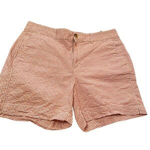 Old Navy Everyday Shorts High Waisted Pink Gingham/Pink Checked-Size 12